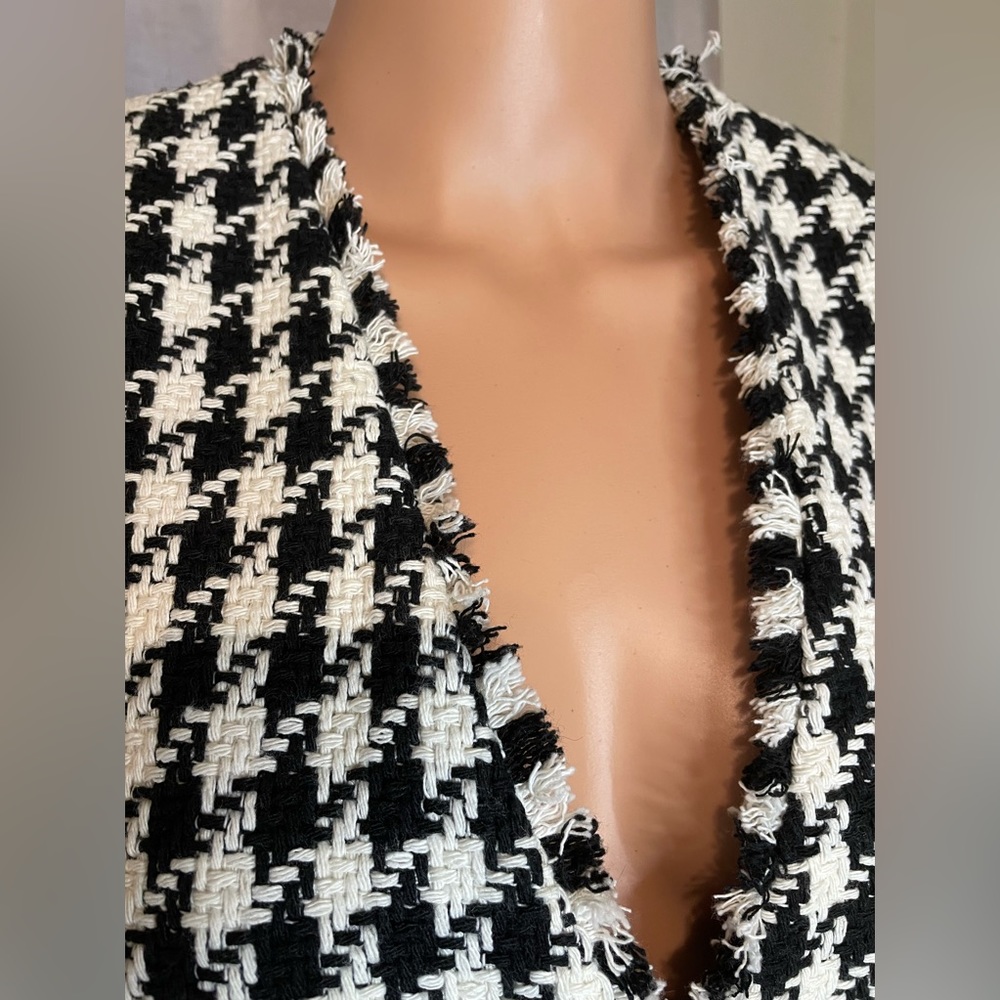 Express-houndstooth coat - Picture 2 of 7
